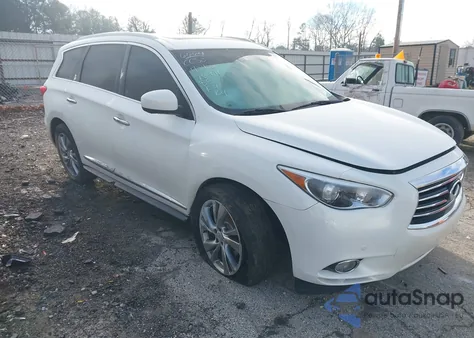 2013 Infiniti Jx35 z USA, uszkodzony, nr VIN 5N1AL0MM1DC346664